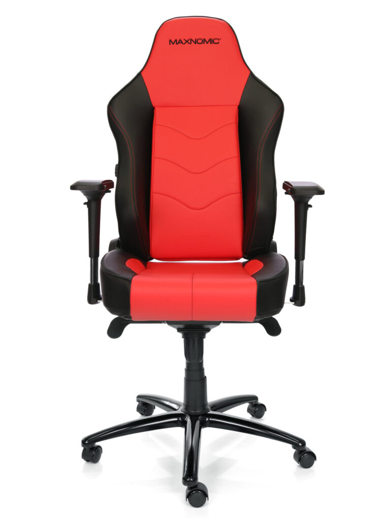 Front view of the Maxnomic® Leader Red.