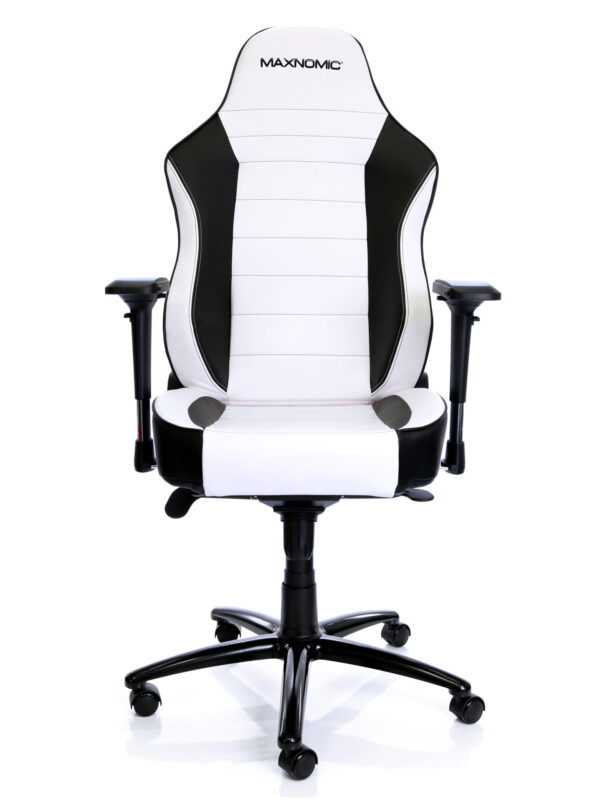 Vorderansicht des Maxnomic® Commander S White.