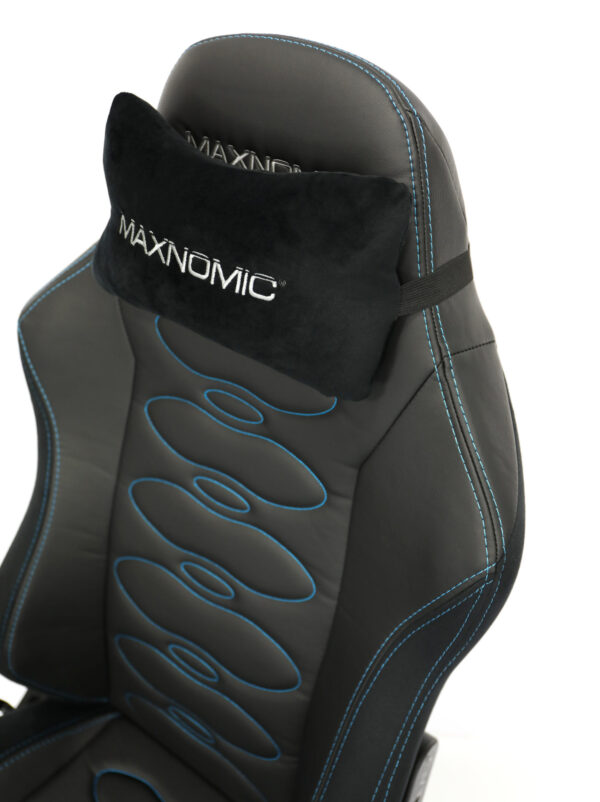 Backrest of the Maxnomic® ERGOCEPTOR OFC Brilliant Blue for head and lumbar cushions.