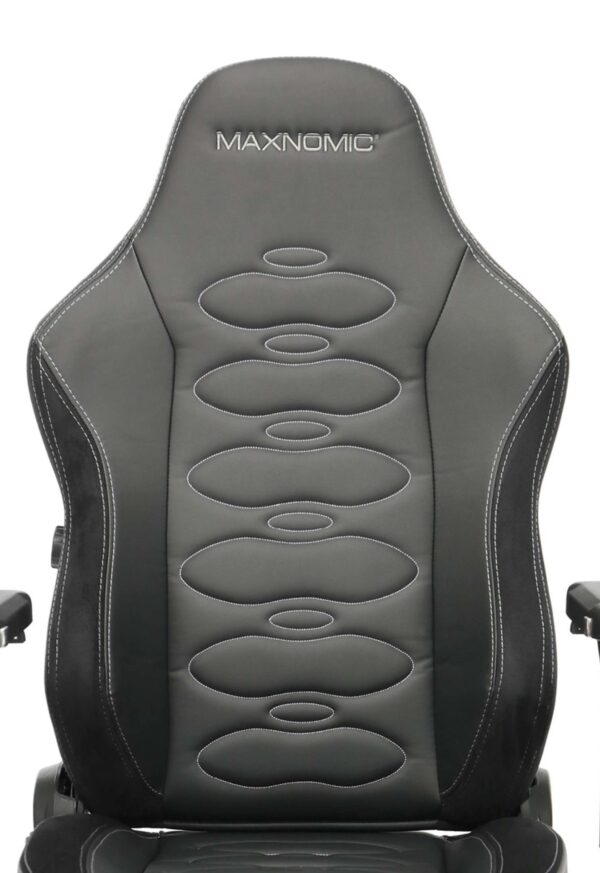 Backrest of the Maxnomic® ERGOCEPTOR OFC Slightly Silver as a preview for personal embroidery.