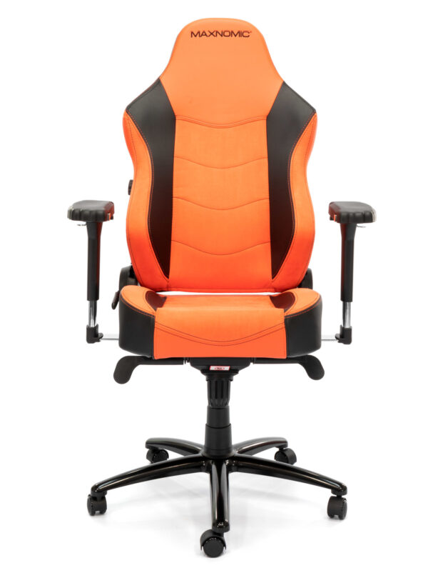 Frontalansicht des Maxnomic® Leader Executive Edition Orange.