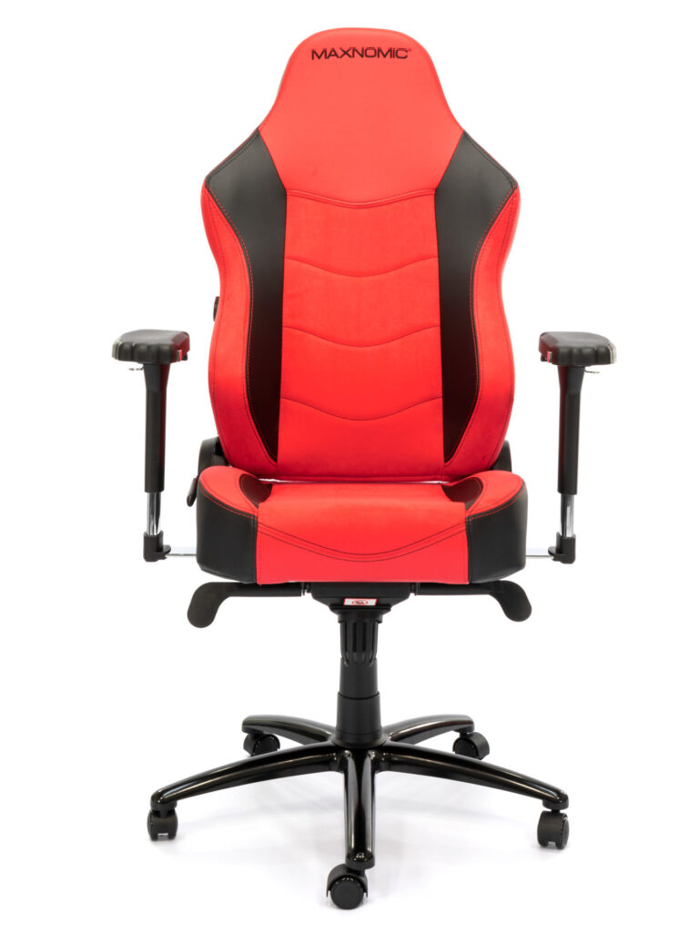 Frontalansicht des Maxnomic® Leader Executive Edition Rot.