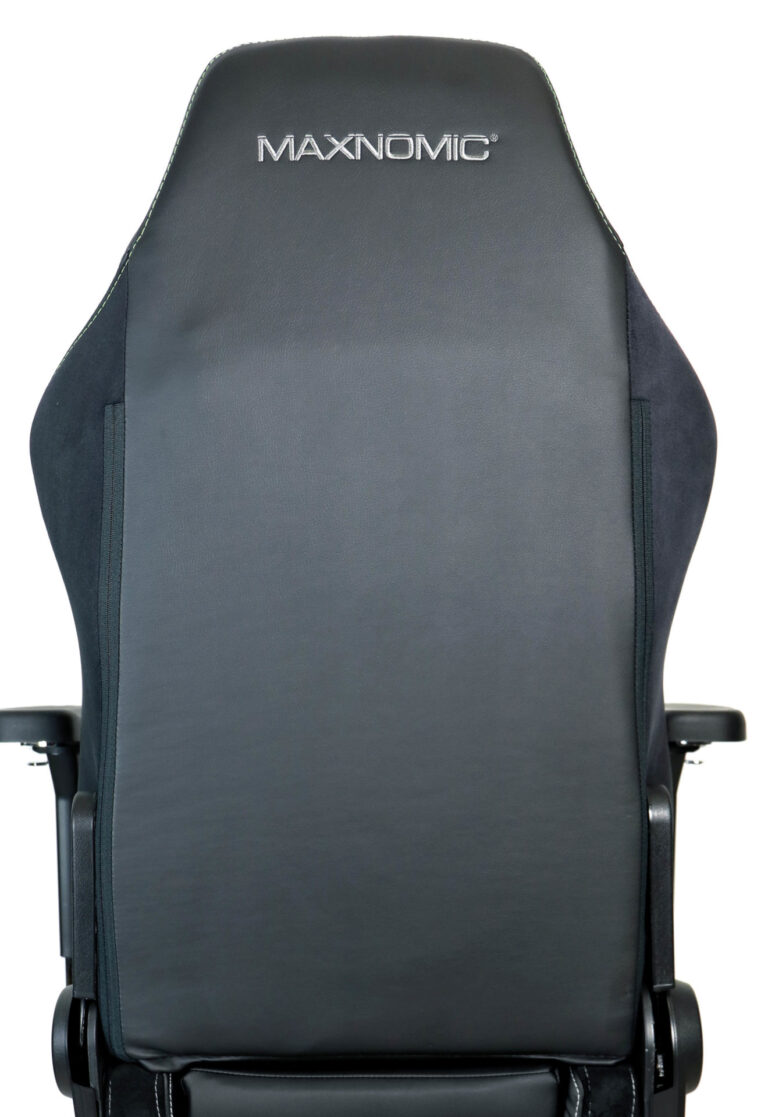 Backrest of the Maxnomic® QUADCEPTOR PRO Slightly Silver as a preview for personal embroidery.
